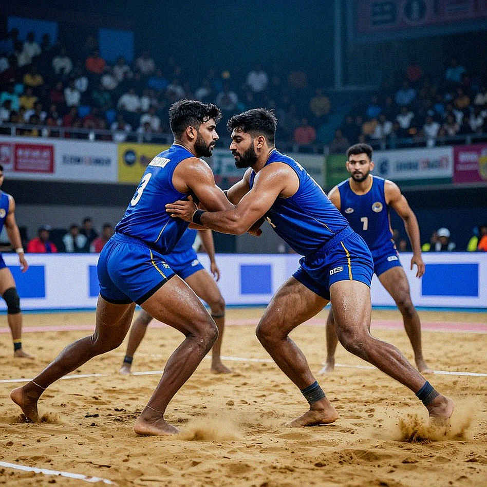 इंग्लैंड ने नाइजीरिया पर 68 और भारत पर 26 बनाए: कॉमनवेल्थ कबड्डी चैंपियनशिप में भारत का असली आंकड़ा बचाव है